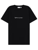 Off-White-T-Shirt mit Logo