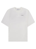 Off-White-T-Shirt mit Logo
