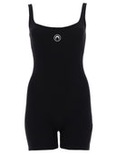 Marine Serre Short Jumpsuit With Logo