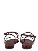 Aeyde Leder-Tanga-Sandale