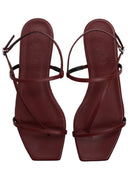 Aeyde Leder-Tanga-Sandale