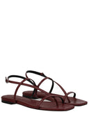Aeyde Leder-Tanga-Sandale