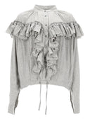 Dries Van Noten Ruffle Blouse