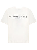 تي شيرت Ih Nom Uh Nit مع طباعة