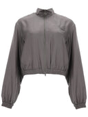 Alexander Wang Cropped Jacket With Logo