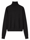 Rollkragenpullover aus Gucci-Wolle mit Stickerei