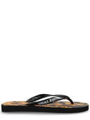Versace Jeans Couture Thong Sandal With Logo