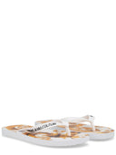 Versace Jeans Couture Tanga-Sandale mit Logo