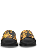 Versace Jeans Couture Pantoletten mit Aufdruck