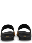 Versace Jeans Couture Pantoletten mit Aufdruck
