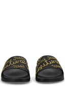 Versace Jeans Couture Pantoletten mit Logo