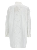 Herno Long Shirt With Perforated Pattern