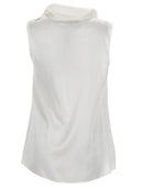 S Max Mara Silk Satin Top