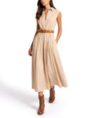 Fay Sleeveless Cotton Dress