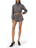 Alexander Wang Cropped Jacket With Logo