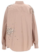 Dries Van Noten „Casia“ Hemd mit Strasssteinen