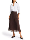 Brunello Cucinelli "Circle" Midi Skirt