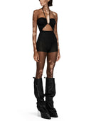 Rick Owens Semi Transparent High Waisted Shorts