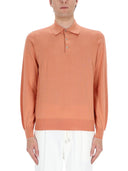 Brunello Cucinelli Cotton Knit Polo Shirt