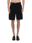 Jw Anderson Shorts With Logo Patch