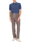 Brunello Cucinelli Linen Knit Polo Shirt