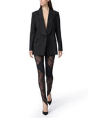 Nina Ricci Patchwork-Leggings mit Spitzeneinsätzen