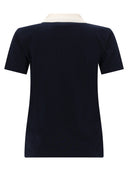 A.P.C. Polo Shirt With Logo And Contrasting Collar