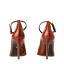 Ami Paris With Heel Brown