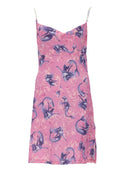 Versace Jeans Couture Mini Abito In Raso