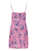 Versace Jeans Couture Mini Abito In Raso