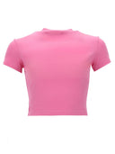 Versace Jeans Couture T Shirt Con Logo Glitterato