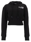 Versace Jeans Couture Felpa Crop Con Logo