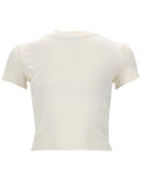 Versace Jeans Couture T Shirt Avec Logo Glitterato