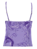 Versace Jeans Couture Top In Viscosa