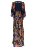 Etro Abito Lungo Con Stampa „Paisley“