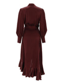 Zimmermann Abito Midi In Seta
