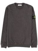 Stone Island Felpa Con Patch Logo