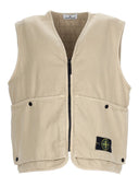 Gilet Stone Island Oversize Con Patch Logo