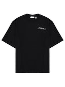 Off-White-T-Shirt mit Logo