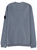 Stone Island Felpa Con Patch Logo