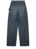 Jw Anderson Jeans Con Patch Logo