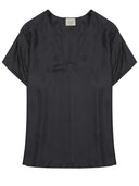 Alysi Blusa i Twill Di Seta