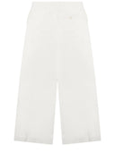 Alberta Ferretti Pantalone In Twill Di Viscosa
