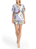 Tory Burch Printed Shorts