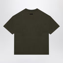 Angst vor Gott Essentials Military Green T -Shirt mit Logo