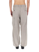 C.P. Company Pantalone Cargo Con Patch-Logo