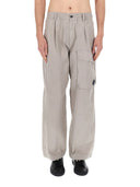 C.P. Company Pantalone Cargo Con Patch-Logo