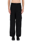 C.P. Company Pantalone Cargo Con Patch-Logo