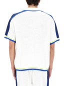 Casablanca Camicia In Crochet Con Logo