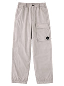 C.P. Company Pantalone Cargo Con Patch-Logo